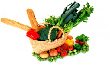 Sarı Noktaya Bol Renkli Besin Diyeti