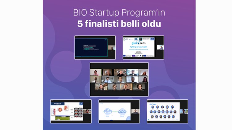 BIO Startup Program’ın 5 Finalisti Belli Oldu