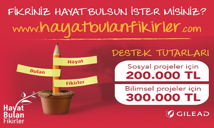 Gilead İle Hayat Bulan Fikirler Proje Destek Tutarları Artırıldı