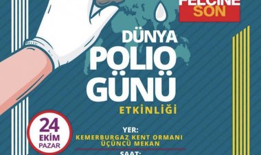 Dünya Polio (Çocuk Felci) Günü Etkinlikleri Kemerburgaz'da