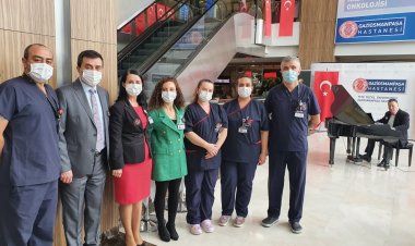 Hastanede Cumhuriyet Bayramı Coşkusu