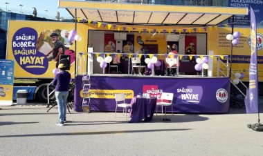 'Sağlıklı Böbrek, Sağlıklı Hayat' Tırı Yola Çıktı