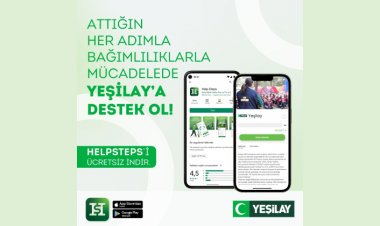 Yeşilay ve Help Steps Sağlıklı Bir Yaşam İçin El Ele