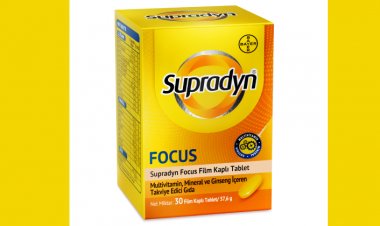 Supradyn Focus'dan Günlük Vitamin ve Mineral Desteği