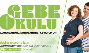 Kadıköy’de Gebe Okulu Kayıtları Başladı