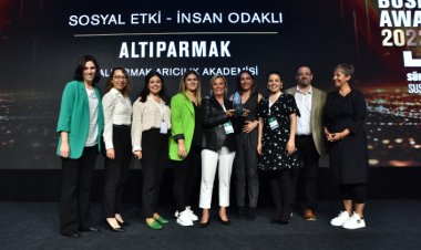 Balparmak Arıcılık Akademisi'ne Ödül