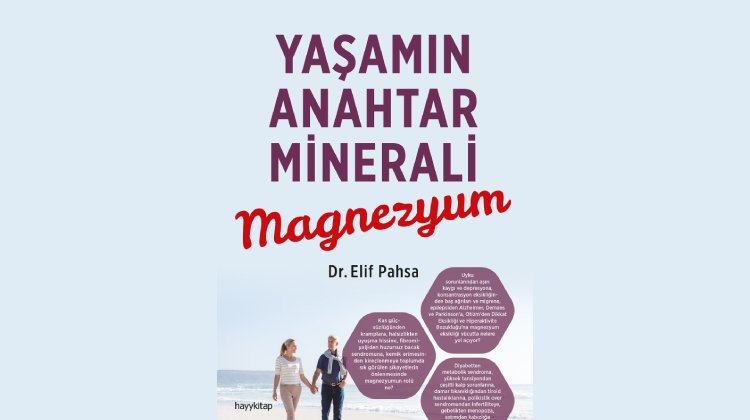 Yaşamın Anahtar Minerali Magnezyum Şimdi Raflarda