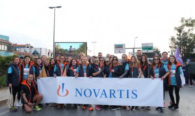 Novartis, İstanbul Maratonu’nda TEGV İçin Koştu