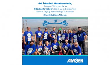 Amgen Türkiye, Kemik Sağlığı Farkındalığı İçin Koştu