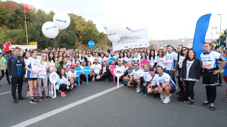 Allianz Türkiye, 44. İstanbul Maratonu’nda İyilik İçin Koştu