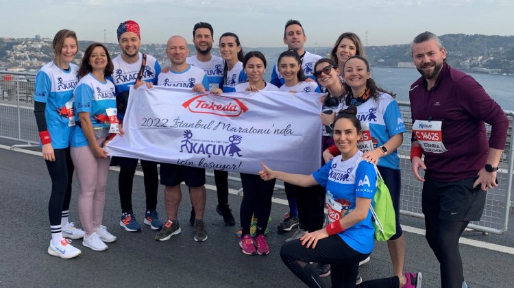 Takeda Türkiye İstanbul Maratonu'nda Kanserli Çocuklar İçin Koştu