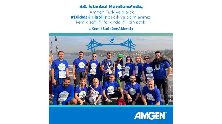 Amgen Türkiye, Kemik Sağlığı Farkındalığı İçin Koştu