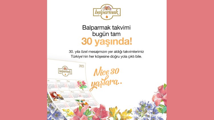 Geleneksel Balparmak Takvimi 30 Yaşında