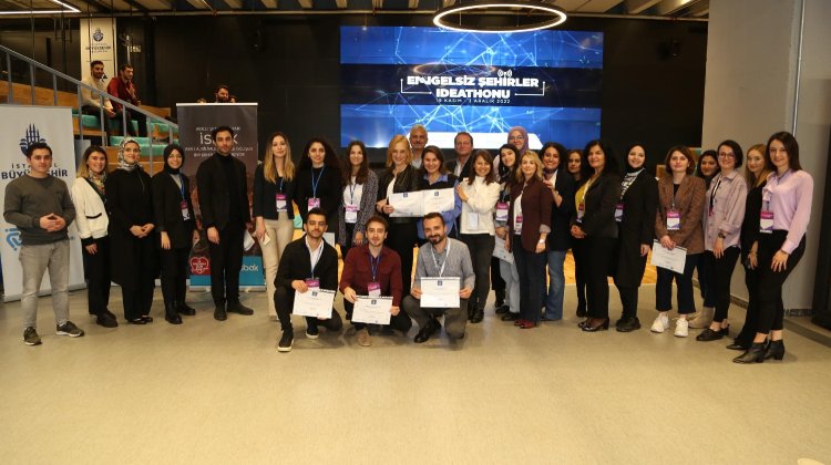 Yeditepe Üniversitesi’ne Engelsiz Şehirler İdeathonu'nda Birincilik Ödülü