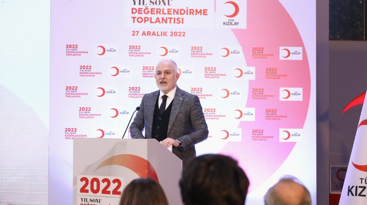 Kızılay 2022 yılında 43.5 Milyon Kişiye Destek Oldu