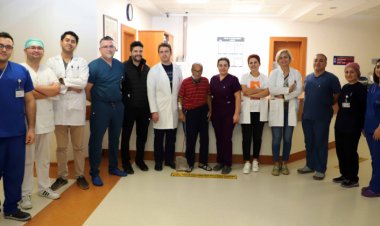 Sanko Üniversitesi Hastanesi’nde İlk Canlı Vericili Karaciğer Nakli