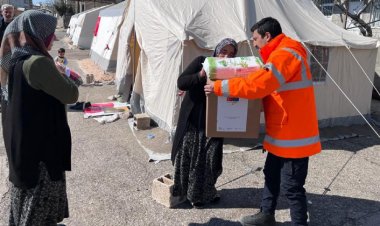 Uluslararası Çalışma Örgütü'nden Depremzedelere Yardım