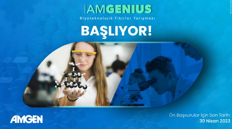 Amgen "IamGenuis" için Başvurular Başladı