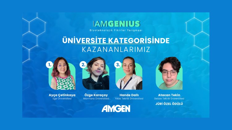 Amgen Türkiye “Iamgenius” Kazananlar Belli Oldu