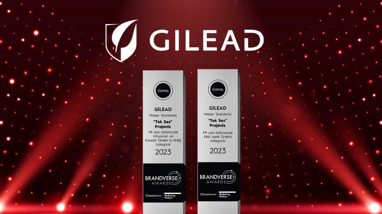 Gilead Türkiye'nin ‘Tek Ses Projesi’ 2 Ödül Birden Kazandı