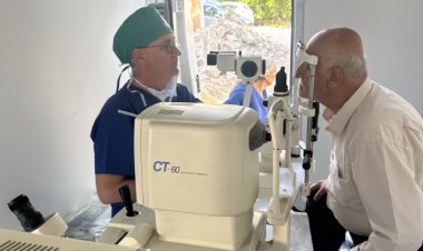 Türk Oftalmoloji Derneği’nin Gezici Göz Muayene Aracı Hatay’da