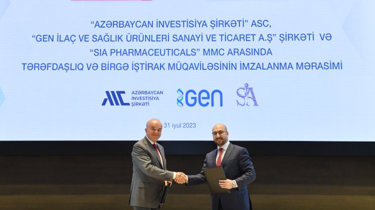 Gen, Azerbaycan’ın İlk İlaç Fabrikasını Kuracak