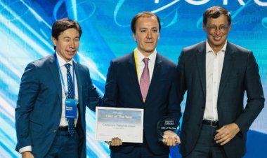 Nobel Aff Genel Müdürü Selçuk Tanrıverdi, Kazakistan’da Yılın CEO’su Oldu