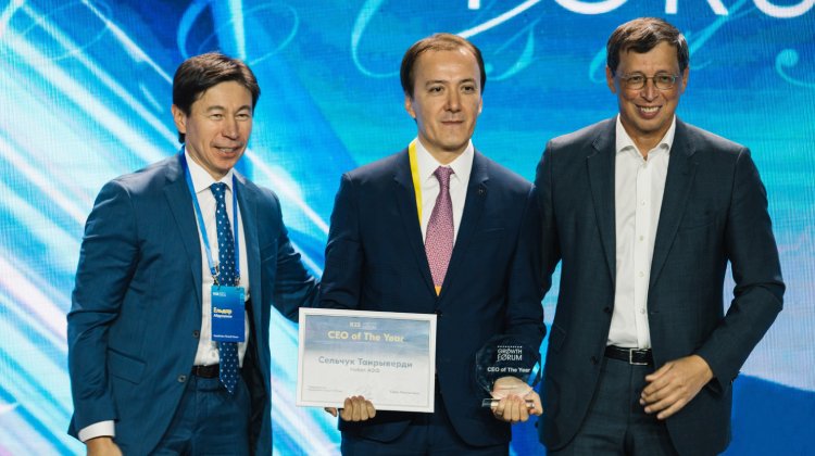 Nobel Aff Genel Müdürü Selçuk Tanrıverdi, Kazakistan’da Yılın CEO’su Oldu