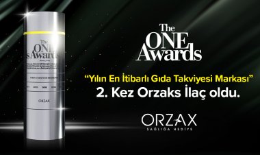 Orzaks İlaç'a The ONE Awards’tan 'Yılın İtibarlısı' Ödülü