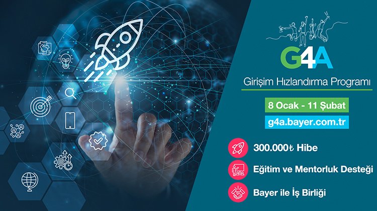 Bayer’in G4A Girişim Hızlandırma Programı’na  Başvurular Başlıyor!