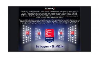 Servier İlaç 'Great Place to Work Certified' Unvanı Aldı