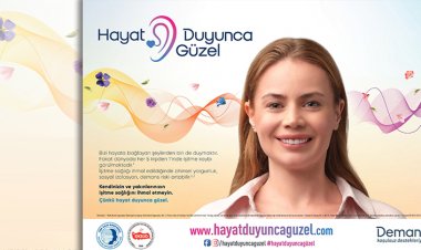 Demant'tan İşitme Sağlığında Farkındalık Hareketi