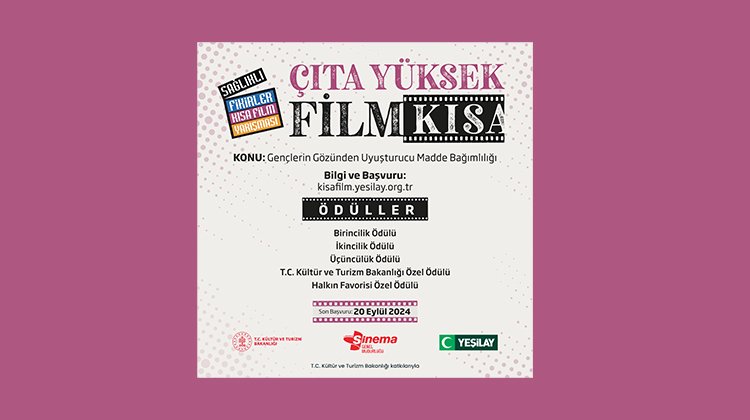 Yeşilay Sağlıklı Fikirler Kısa Film Yarışması Başvuruları Başladı