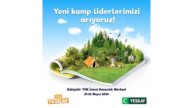 Yeşilay Kamp Lideri Yetiştirme Programı Başvuruları Başladı