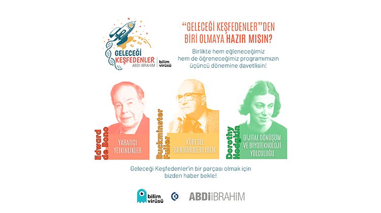 Abdi İbrahim’in Geleceği Keşfedenler Programı Başlıyor